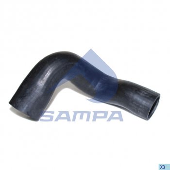 1 259 р. Шланг КАМАЗ-5490 MERCEDES радиатора SAMPA SAMPA 010.316  с доставкой в г. Пермь. Увеличить фотографию 4