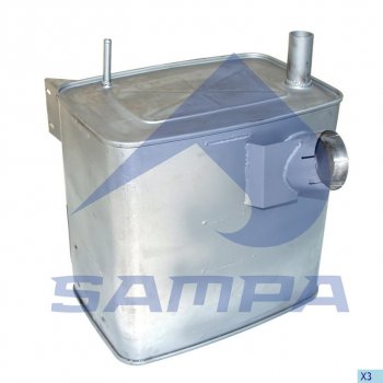 Глушитель MERCEDES Actros SAMPA SAMPA 010.453