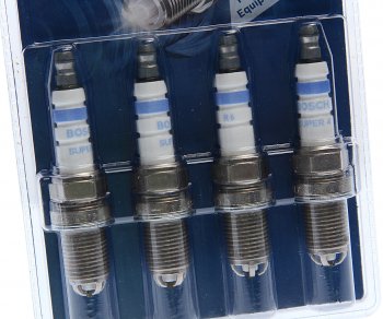 1 429 р. Свеча зажигания FR91X SUPER-4 комплект BOSCH BOSCH 0242222804  с доставкой в г. Пермь. Увеличить фотографию 2