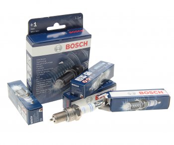 829 р. Свеча зажигания ВАЗ-2108 WR7DC+ комплект (замена для 0241235982) BOSCH BOSCH 0242235909  с доставкой в г. Пермь. Увеличить фотографию 1
