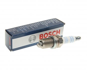 949 р. Свеча зажигания VW AUDI SEAT SKODA (04-) (1.82.0 TSITFSI) FR5KPP332S BOSCH BOSCH 0242245576  с доставкой в г. Пермь. Увеличить фотографию 1