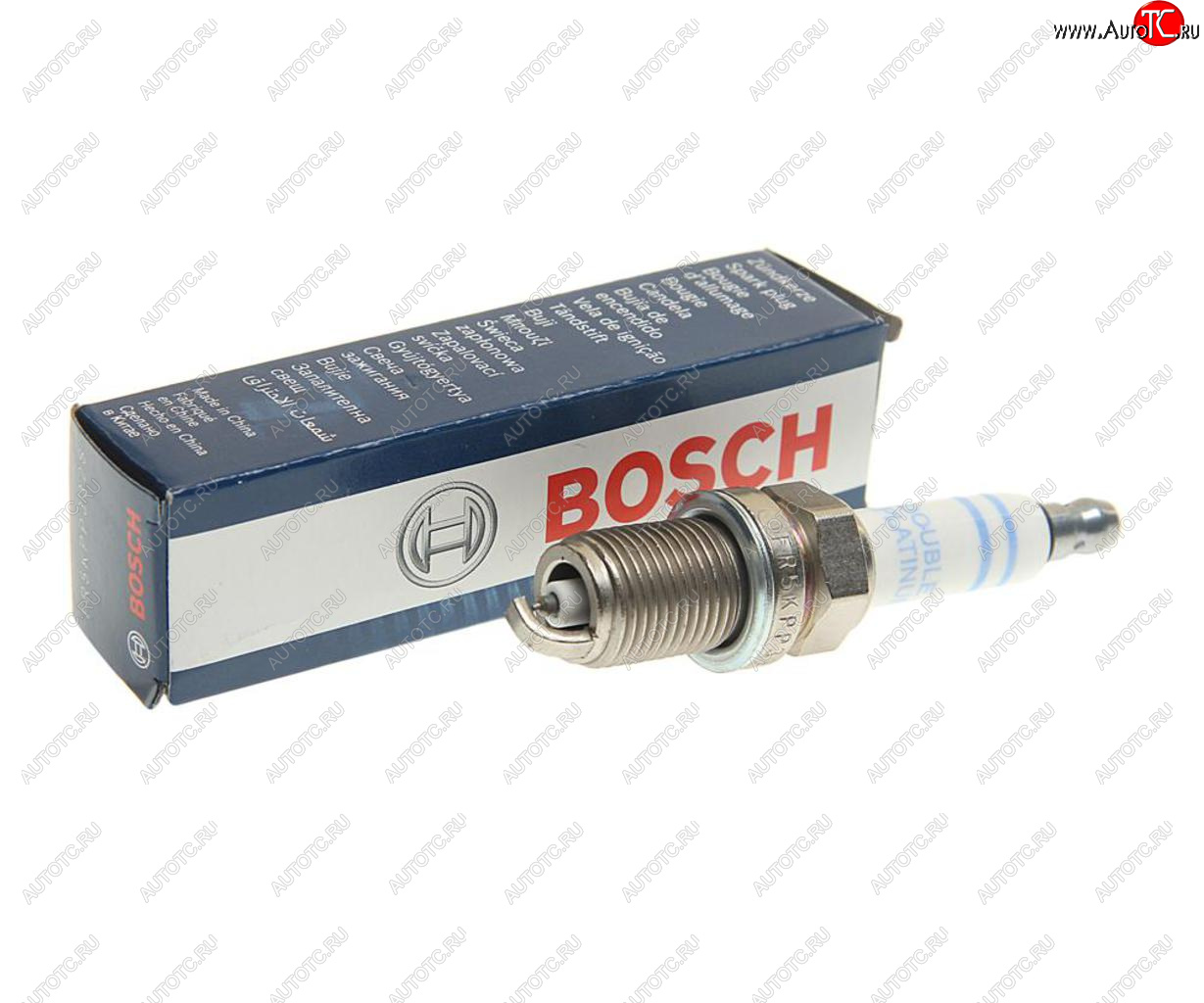 949 р. Свеча зажигания VW AUDI SEAT SKODA (04-) (1.82.0 TSITFSI) FR5KPP332S BOSCH BOSCH 0242245576  с доставкой в г. Пермь