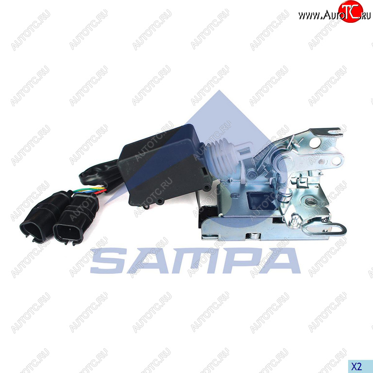 4 999 р. Замок двери MAN TGA левый SAMPA SAMPA 024.255  с доставкой в г. Пермь