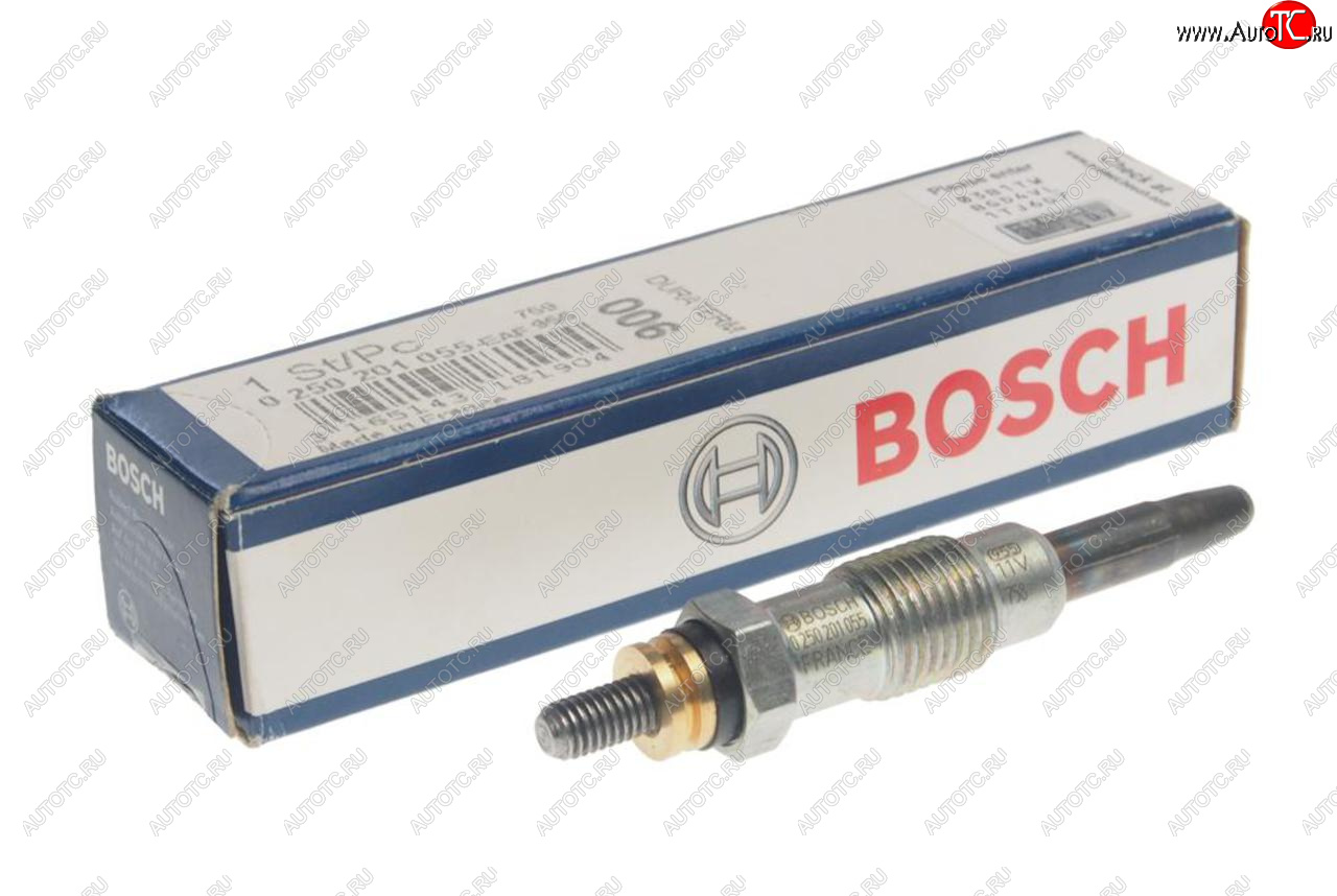 1 199 р. Свеча накаливания MERCEDES Vito (96-03) BOSCH BOSCH 0250201055  с доставкой в г. Пермь