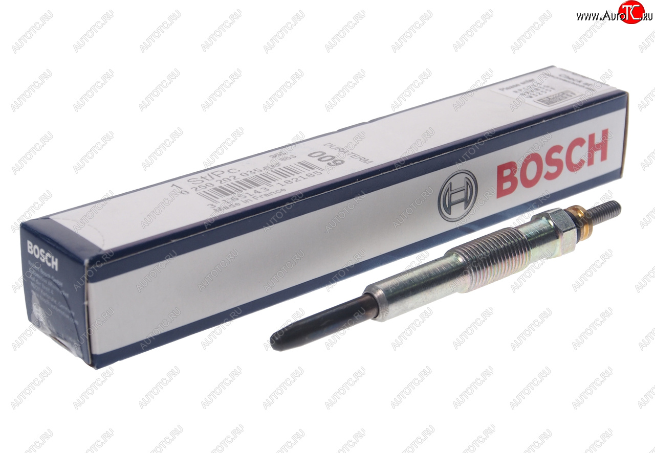 1 279 р. Свеча накаливания BOSCH BOSCH 0250202035  с доставкой в г. Пермь