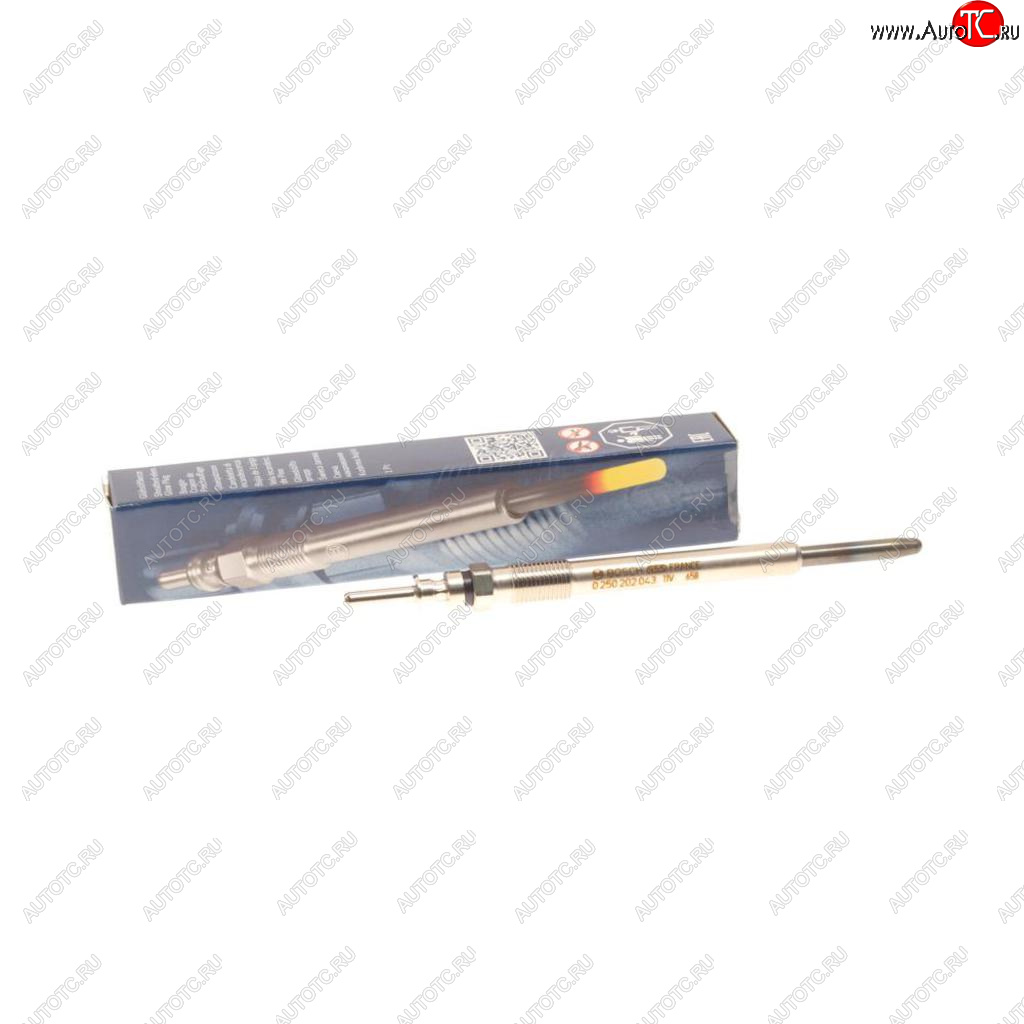 1 229 р. Свеча накаливания OPEL Astra,Vectra,Zafira (02-) BOSCH BOSCH 0250202043  с доставкой в г. Пермь