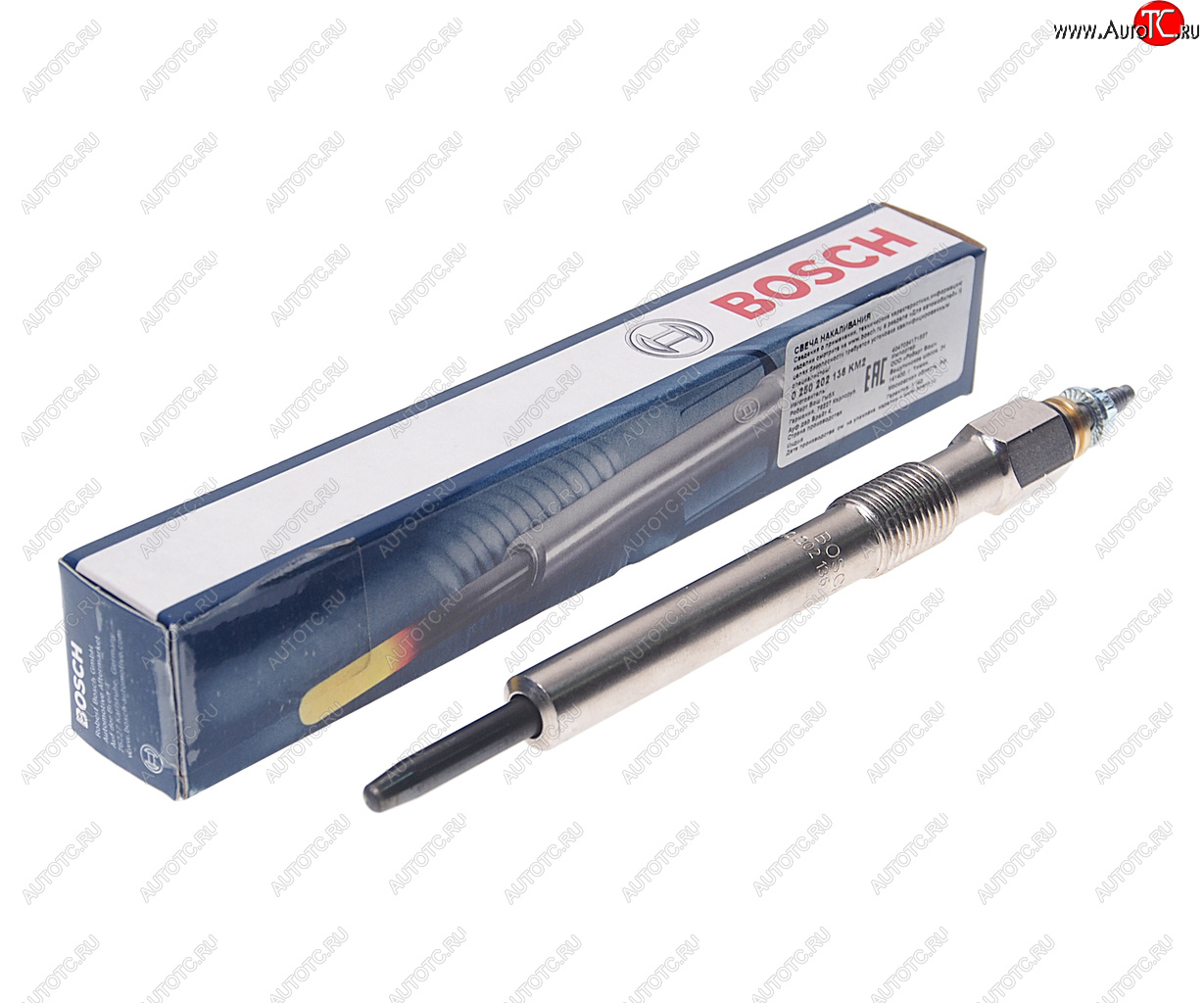 989 р. Свеча накаливания BOSCH BOSCH 0250202136  с доставкой в г. Пермь