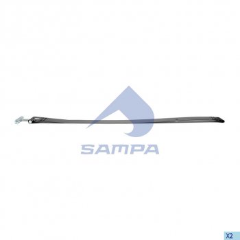 3 199 р. Лента MAN TGA,TGS,TGX крепления бака топливного SAMPA SAMPA 025.199  с доставкой в г. Пермь. Увеличить фотографию 1