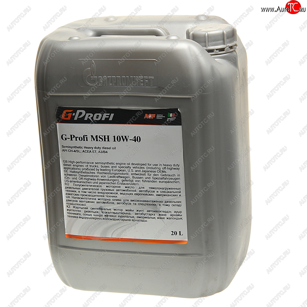 7 499 р. Масло дизельное G-PROFI MSH CH-4SL 10W40 псинт.20л G-ENERGY GAZPROMNEFT 0253130325  с доставкой в г. Пермь