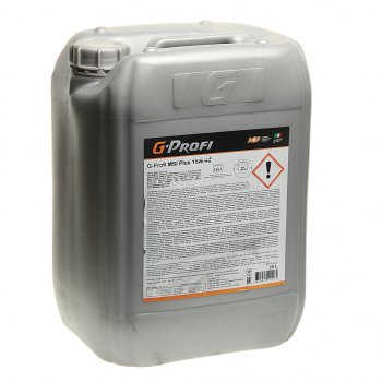 6 999 р. Масло дизельное G-PROFI MSI Plus CI-4E7E5 15W40 псинт.20л G-ENERGY GAZPROMNEFT 0253130340  с доставкой в г. Пермь. Увеличить фотографию 1
