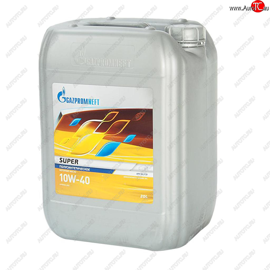 6 399 р. Масло моторное SUPER SGCD 10W40 псинт.20л GAZPROMNEFT GAZPROMNEFT 0253142144  с доставкой в г. Пермь