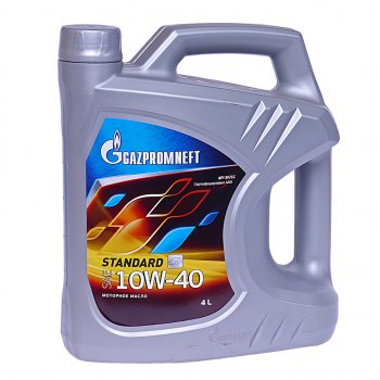 1 229 р. Масло моторное Standart SFCC 10W40 мин.4л GAZPROMNEFT GAZPROMNEFT 0253142161  с доставкой в г. Пермь. Увеличить фотографию 1