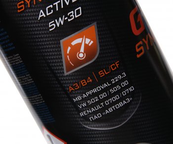 3 089 р. Масло моторное Synthetic Active SNCFA3B4 5W30 синт.5л G-ENERGY GAZPROMNEFT 0253142406  с доставкой в г. Пермь. Увеличить фотографию 2
