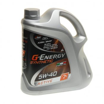 2 359 р. Масло моторное Synthetic Active SNCFA3B4 5W40 синт.4л G-ENERGY GAZPROMNEFT 0253142410  с доставкой в г. Пермь. Увеличить фотографию 1