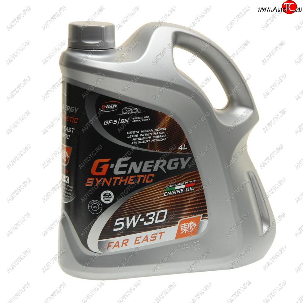 2 699 р. Масло моторное Synthetic Far East GF-6ASNSP 5W30 синт.4л G-ENERGY GAZPROMNEFT 0253142415  с доставкой в г. Пермь