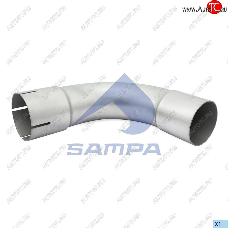 1 599 р. Труба глушителя промежуточная MAN TGL SAMPA SAMPA 025.372  с доставкой в г. Пермь