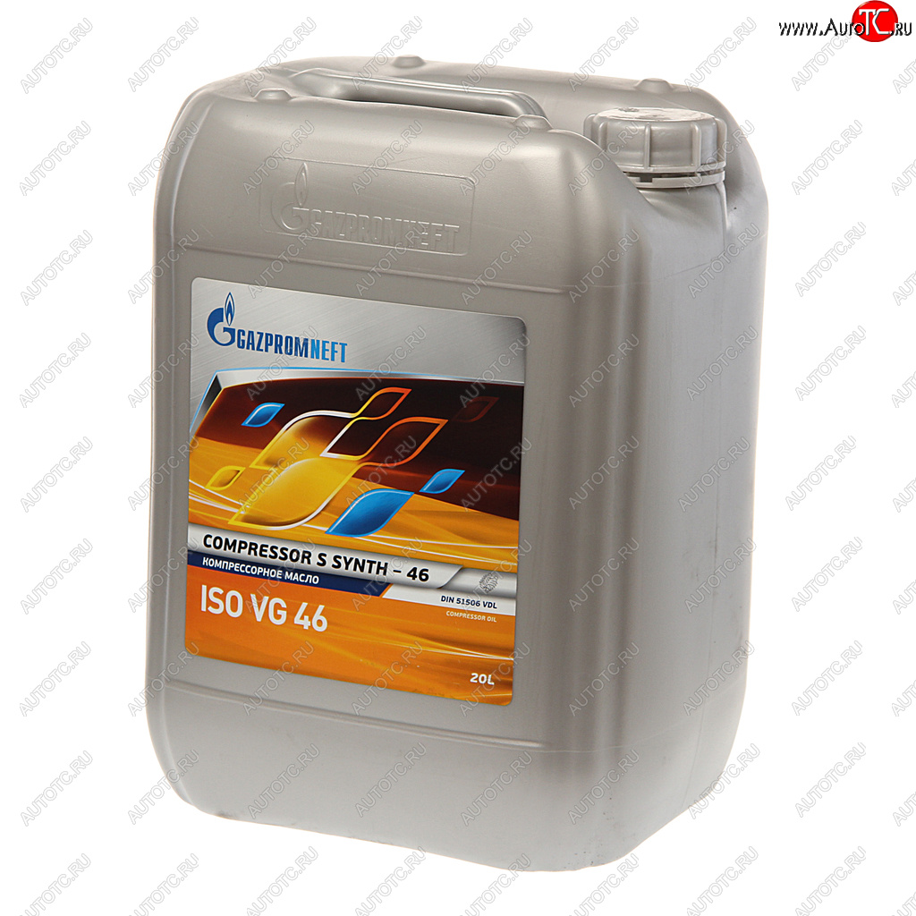 8 349 р. Масло компрессорное COMPRESSOR S SYNTH-46 20л17.59кг GAZPROMNEFT GAZPROMNEFT 0253720209  с доставкой в г. Пермь