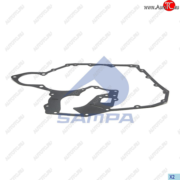 849 р. Прокладка MAN L2000,TGL,TGM дв.D0834,0836 крышки двигателя передней SAMPA SAMPA 025.458  с доставкой в г. Пермь