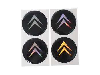 250 р. Эмблема диска колесного CITROEN (6см) комплект 4шт. AUTOSTICKERS 02564021966  с доставкой в г. Пермь. Увеличить фотографию 1