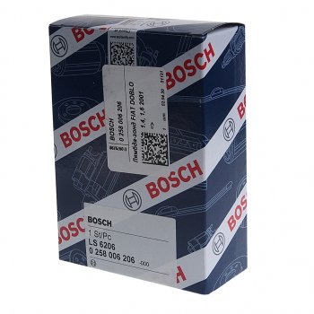 4 499 р. Датчик кислорода ALFA ROMEO 147 (01-) IVECO BOSCH BOSCH 0258006206  с доставкой в г. Пермь. Увеличить фотографию 2