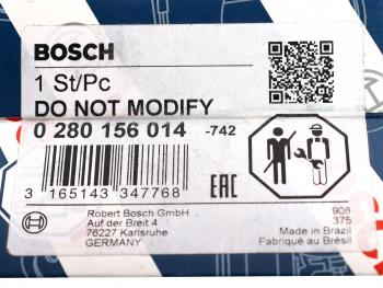 4 399 р. Форсунка MERCEDES C (W203) топливная BOSCH BOSCH 0280156014  с доставкой в г. Пермь. Увеличить фотографию 6