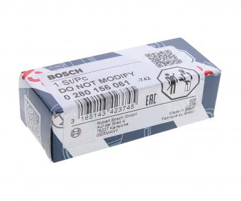 6 199 р. Форсунка VW Golf (12-14) SEAT Altea (11-13) SKODA Octavia (04-13) топливная BOSCH BOSCH 0280156061 BOSCH 0280156061  с доставкой в г. Пермь. Увеличить фотографию 3