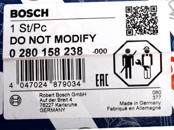 4 089 р. Форсунка FORD C-Max (10-),Focus (11-) (1.6) топливная BOSCH BOSCH 0280158238  с доставкой в г. Пермь. Увеличить фотографию 6