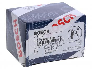12 999 р. Датчик давления топлива IVECO Trakker (13-) на рампе BOSCH BOSCH 0281006199  с доставкой в г. Пермь. Увеличить фотографию 3