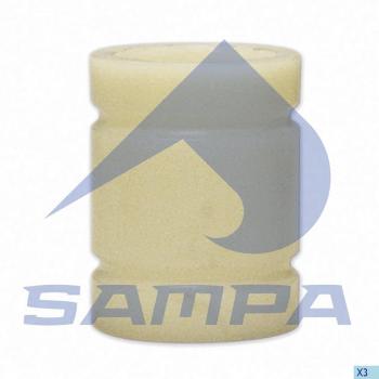 299 р. Втулка стабилизатора VOLVO FH переднего (53x70x91.5) SAMPA SAMPA 030.013  с доставкой в г. Пермь. Увеличить фотографию 3
