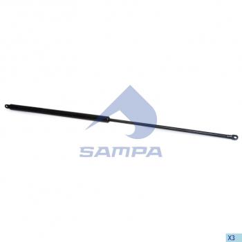 379 р. Амортизатор VOLVO FL7,10,12 капота SAMPA SAMPA 030.163-01  с доставкой в г. Пермь. Увеличить фотографию 1