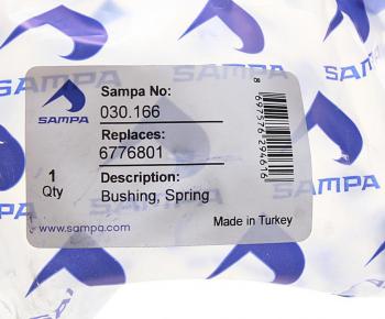 479 р. Втулка VOLVO рессоры задней SAMPA SAMPA 030.166  с доставкой в г. Пермь. Увеличить фотографию 3