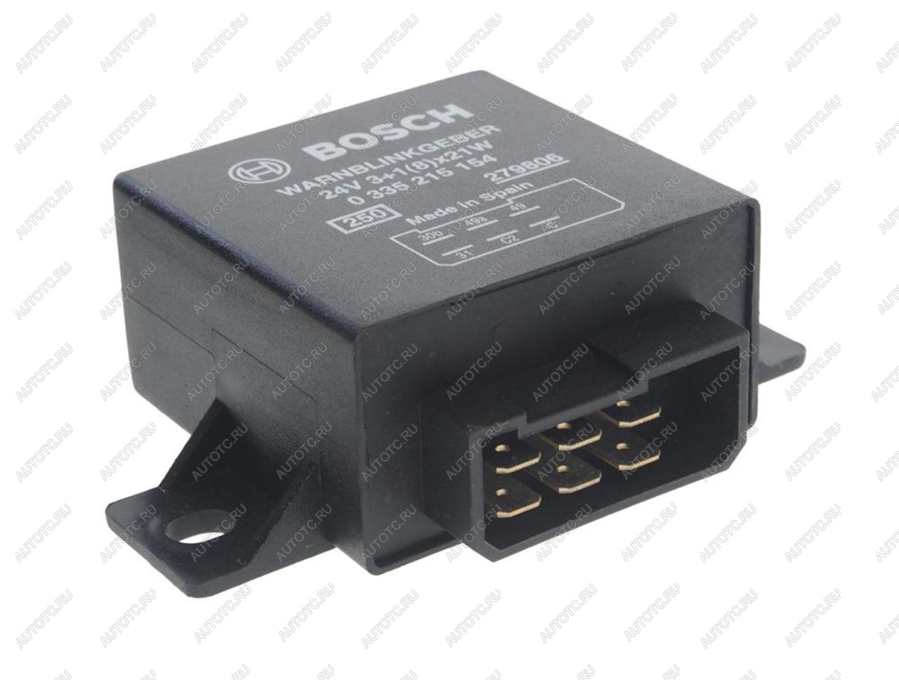 6 349 р. Реле поворота MERCEDES MAN RENAULT VOLVO 24V (6 контактов) BOSCH BOSCH 0335215154  с доставкой в г. Пермь