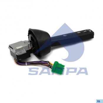 4 299 р. Переключатель подрулевой VOLVO стеклоочистителя SAMPA SAMPA 034.099  с доставкой в г. Пермь. Увеличить фотографию 1