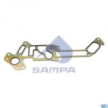 1 099 р. Прокладка VOLVO дв.D13A корпуса фильтра масляного SAMPA SAMPA 034.114  с доставкой в г. Пермь. Увеличить фотографию 1