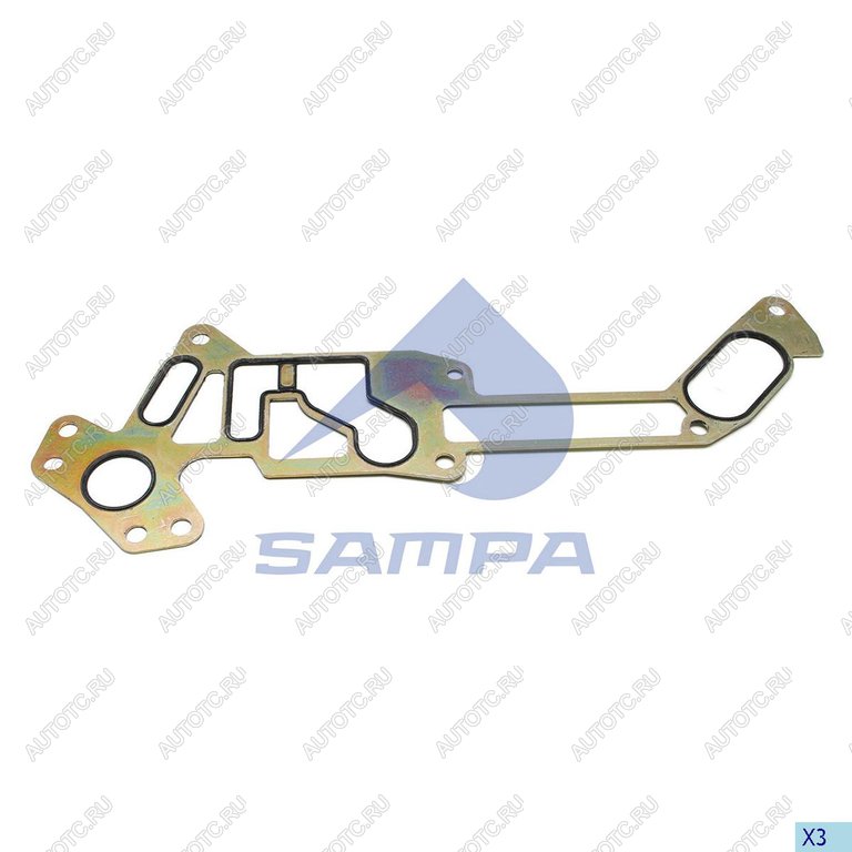 1 099 р. Прокладка VOLVO дв.D13A корпуса фильтра масляного SAMPA SAMPA 034.114  с доставкой в г. Пермь