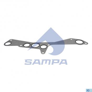 739 р. Прокладка VOLVO FH,FM дв.D12A корпуса фильтра масляного SAMPA SAMPA 034.119  с доставкой в г. Пермь. Увеличить фотографию 1