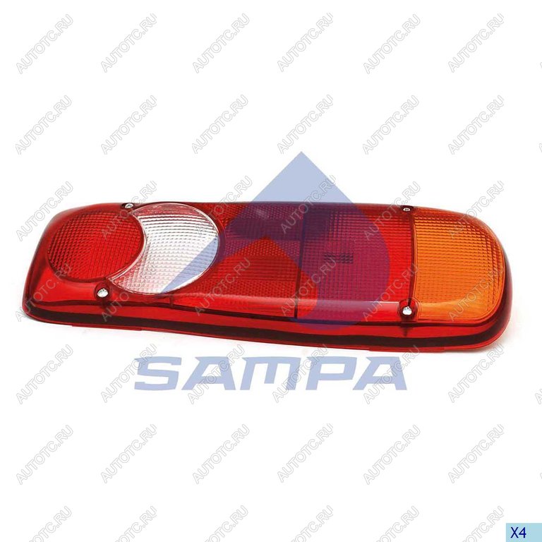 1 659 р. Рассеиватель DAF RENAULT фонаря заднего левогоправого SAMPA SAMPA 034.346  с доставкой в г. Пермь
