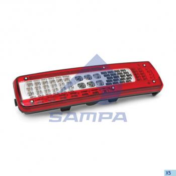 26 899 р. Фонарь задний VOLVO FH4 левый SAMPA SAMPA 034.348  с доставкой в г. Пермь. Увеличить фотографию 1