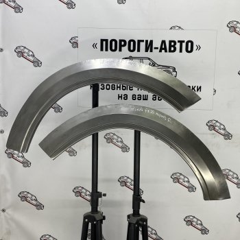 Ремкомплект внешних арок Пороги-Авто INFINITI FX35 S50 дорестайлинг (2002-2005) (Холоднокатаная сталь 0,8 мм)