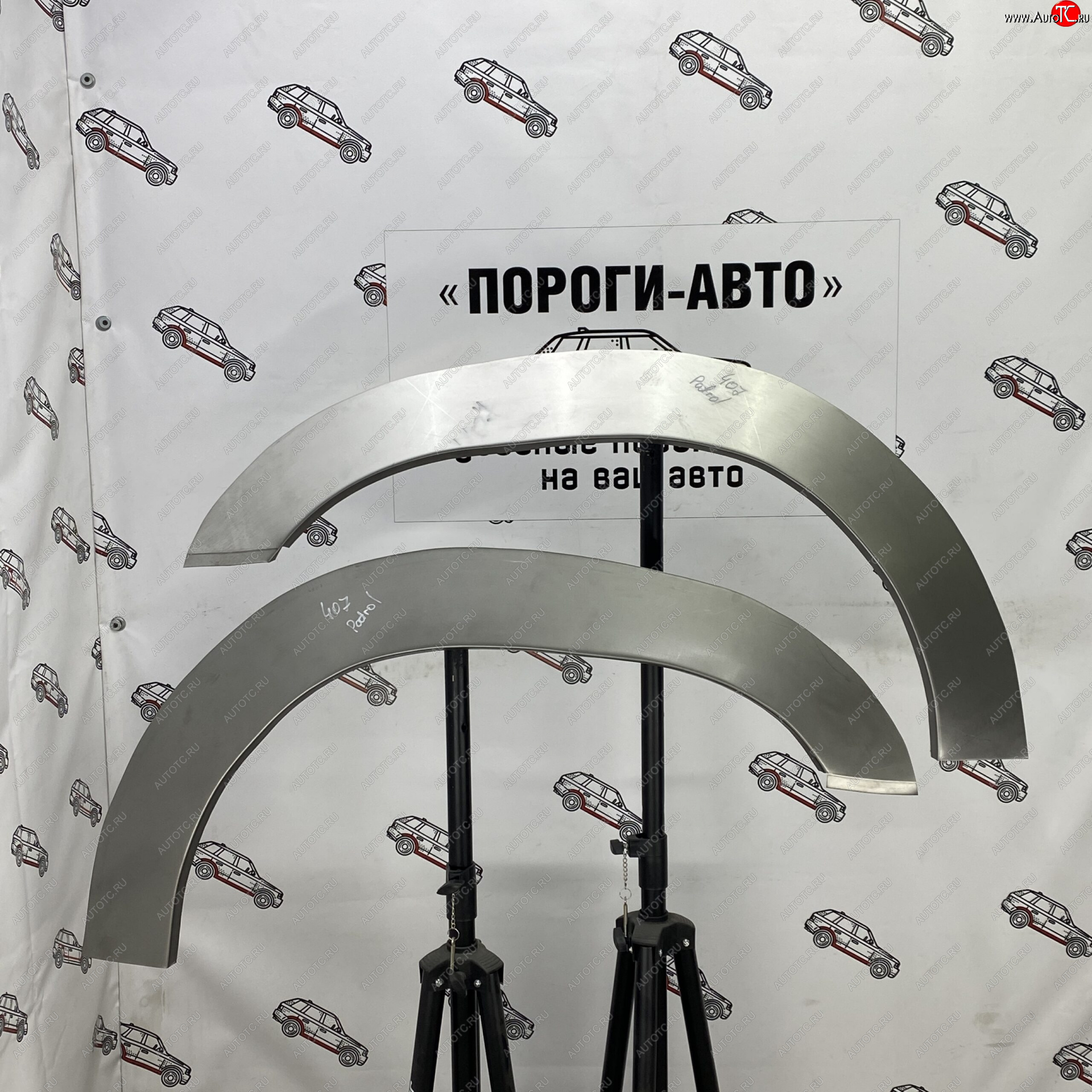 2 199 р. Ремонтные арки передних крыльев (Правая арка) Пороги-Авто Nissan Patrol 5 Y61 дорестайлинг (1997-2001) (холоднокатаная сталь 0,8мм)  с доставкой в г. Пермь