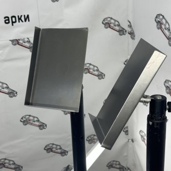 Правая задняя ремонтная торцевая заглушка (универсальная) Пороги-Авто Honda Prelude 3 BA купе дорестайлинг (1987-1989) (холоднокатаная сталь 1мм)