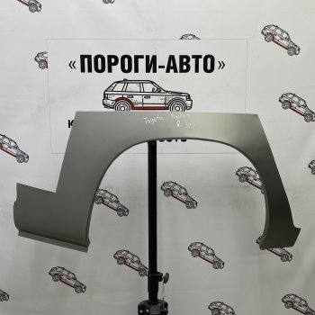 Ремонтные арки задних крыльев (Правая арка) Пороги-Авто Toyota Probox ( рестайлинг) (2002-2025) (холоднокатаная сталь 0,8мм)