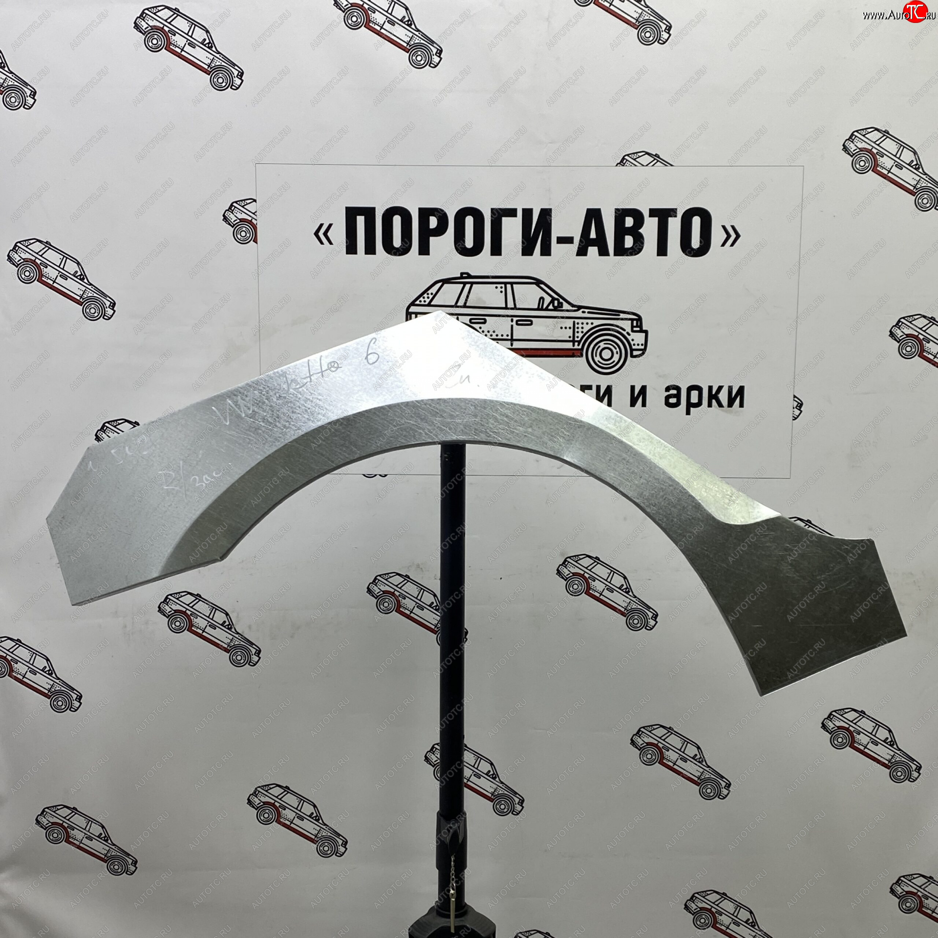 2 199 р. Ремонтные арки задних крыльев (Левая арка) Пороги-Авто Volkswagen Jetta A6 седан рестайлинг (2015-2018) (холоднокатаная сталь 0,8мм)  с доставкой в г. Пермь