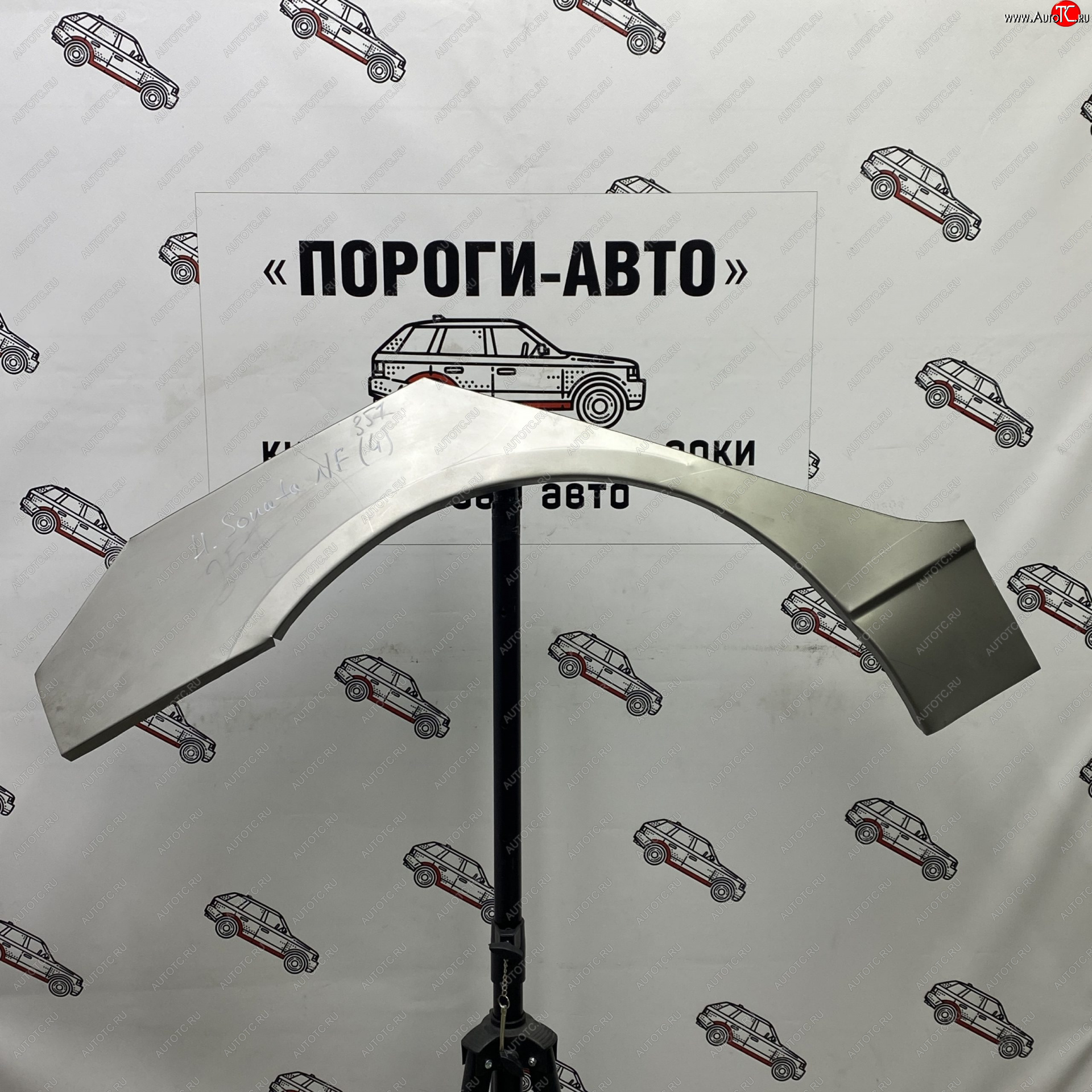 2 199 р. Ремонтные арки задних крыльев (Левая арка) Пороги-Авто  Hyundai Sonata  NF (2004-2010) дорестайлинг, рестайлинг (холоднокатаная сталь 0,8мм)  с доставкой в г. Пермь