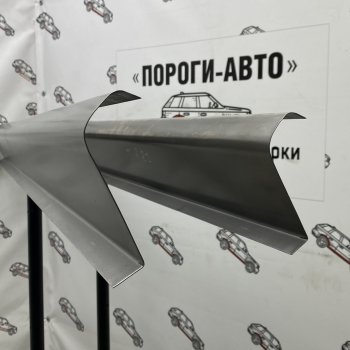 Левый порог (Ремкомплект) Пороги-Авто Renault Logan  2 (2014-2025) дорестайлинг, рестайлинг (холоднокатаная сталь 1 мм)