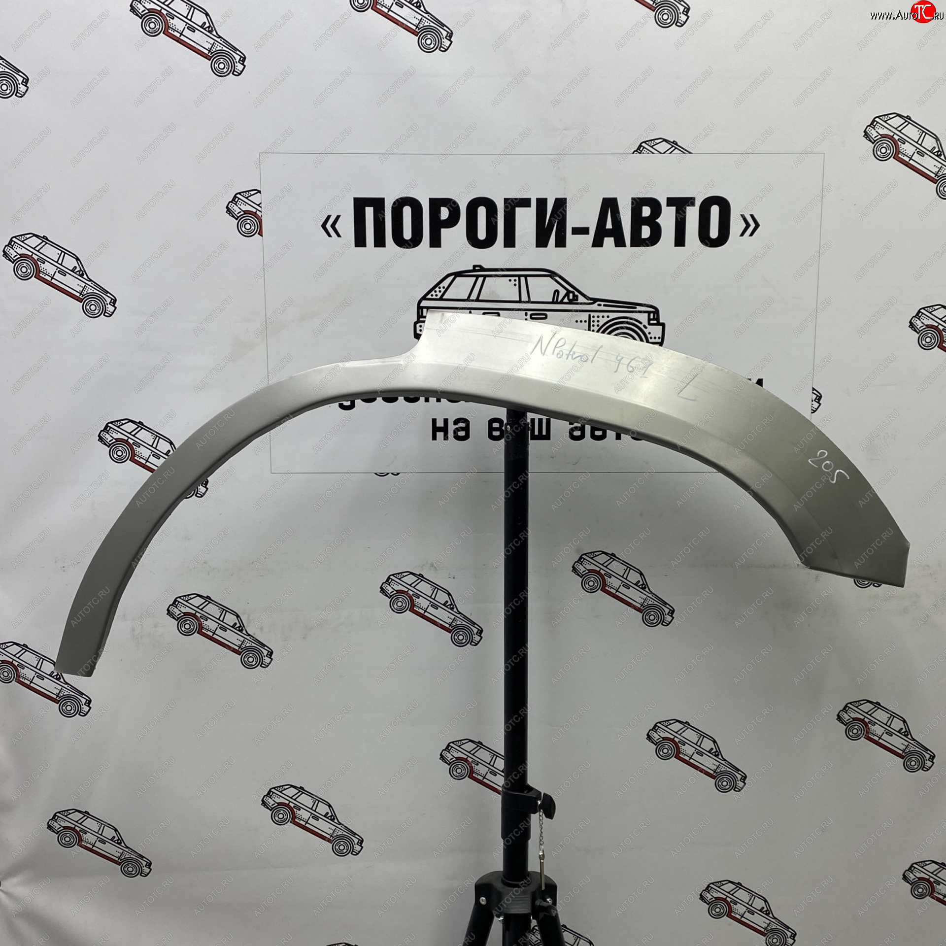 2 199 р. Ремонтные арки задних крыльев (Левая арка) Пороги-Авто Nissan Patrol 5 Y61 дорестайлинг (1997-2001) (холоднокатаная сталь 0,8мм)  с доставкой в г. Пермь