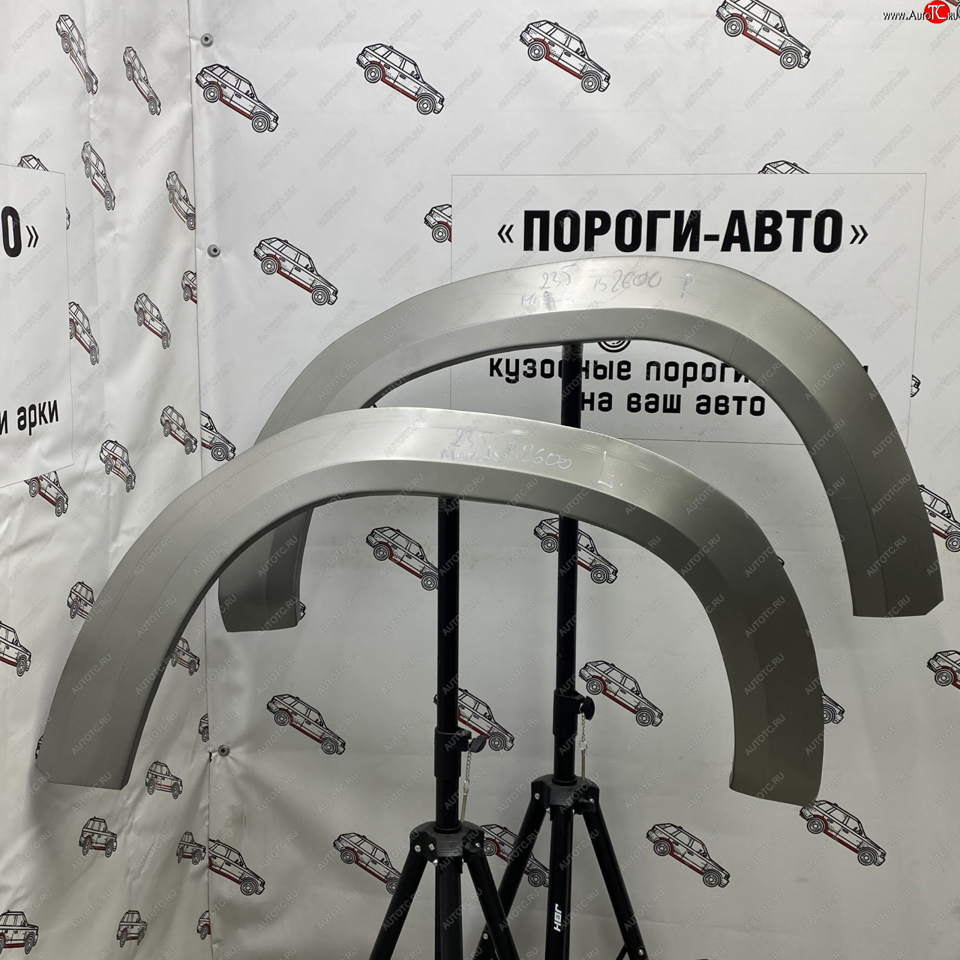 2 199 р. Ремкомплект заднего крыла Mazda B2600 Правая арка Пороги-Авто lovhp-03  с доставкой в г. Пермь