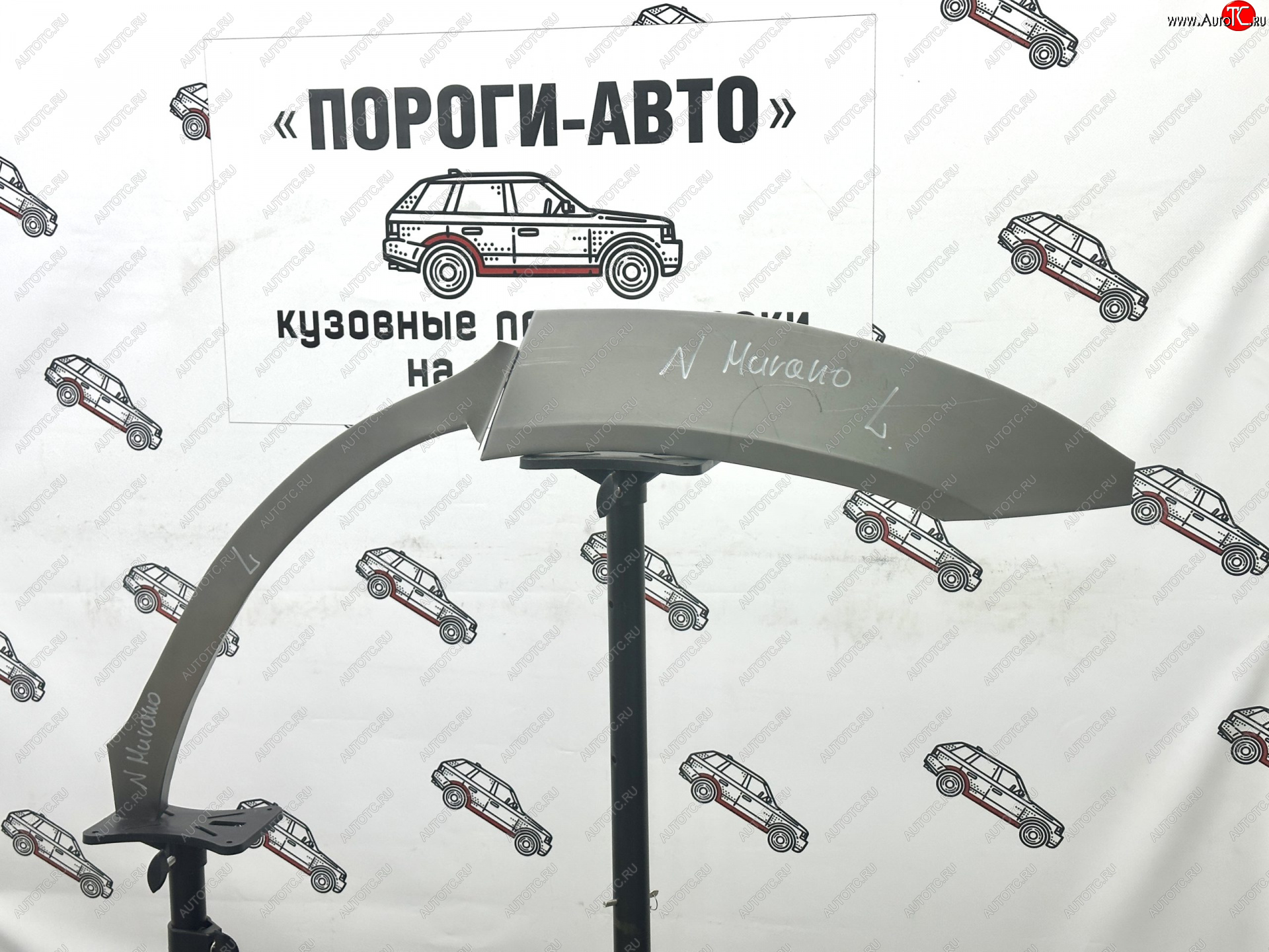2 199 р. Ремонтные арки задних крыльев (Левая арка) Пороги-Авто  Nissan Murano  1 Z50 (2002-2009) (холоднокатаная сталь 0,8мм)  с доставкой в г. Пермь