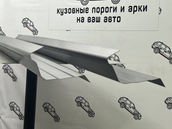 Левый ремонтный порог ПОРОГИ-АВТО Honda CR-V  RD4,RD5,RD6,RD7,RD9  (2001-2006) дорестайлинг, рестайлинг (холоднокатаная сталь 1 мм)