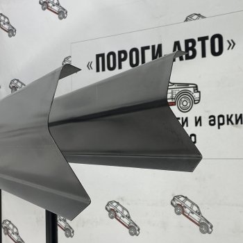 Левый ремонтный порог Пороги-Авто KIA Clarus ( K9A,  GC) (1996-2001) седан дорестайлинг, седан рестайлинг, универсал рестайлинг (Холоднокатанная сталь 1 мм)